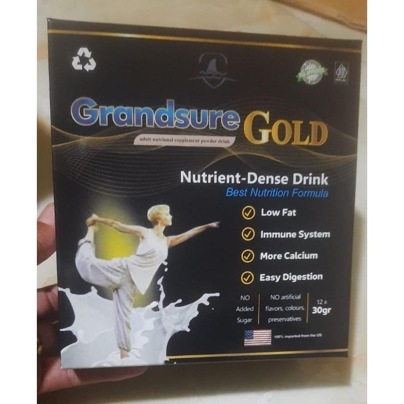

PROMO|GRANDSURE GOLD NUTRIENT -DENSE DRINK SUSU UNTUK NYERI SENDI DAN UNTUK OSTEOPOROSIS ASLI