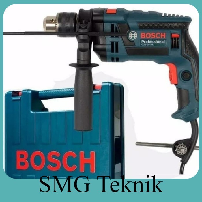 Berkualitas BOSCH BOR IMPACT BETON 13MM GSB 16 RE GSB 16RE HAMMER DRILL 1 FUNGSI JTS872
