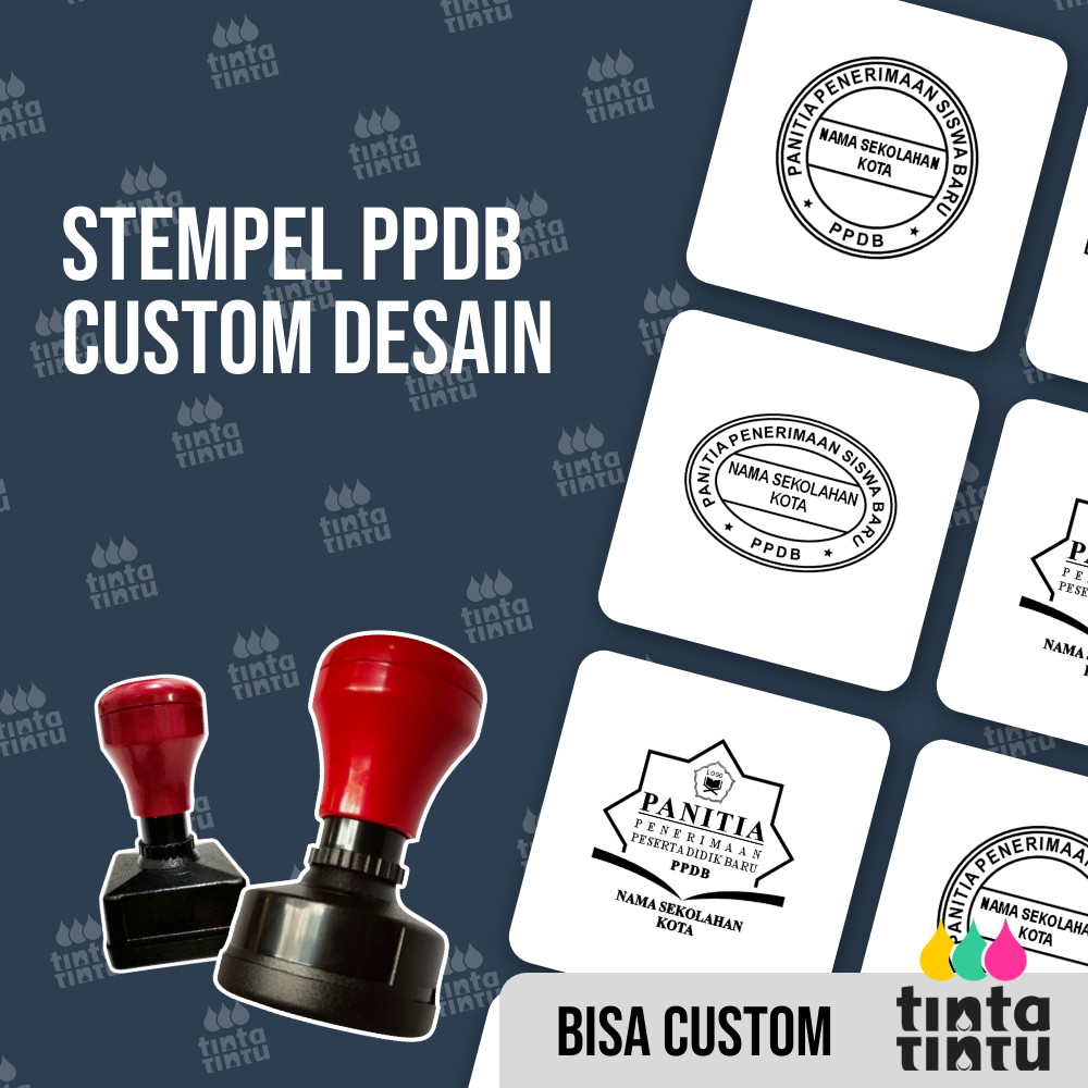 Stempel PPDB Custom Desain