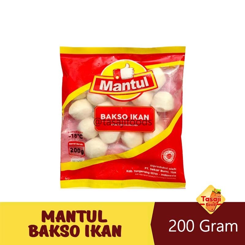 

Mantul Bakso Ikan 200gr Olahan Seafood Halal