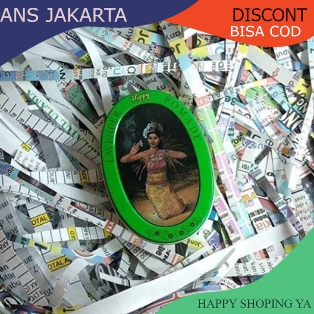 (ANSJ)Happy lavender pomade green hijau kaleng rita tokyo night vycaris lavender