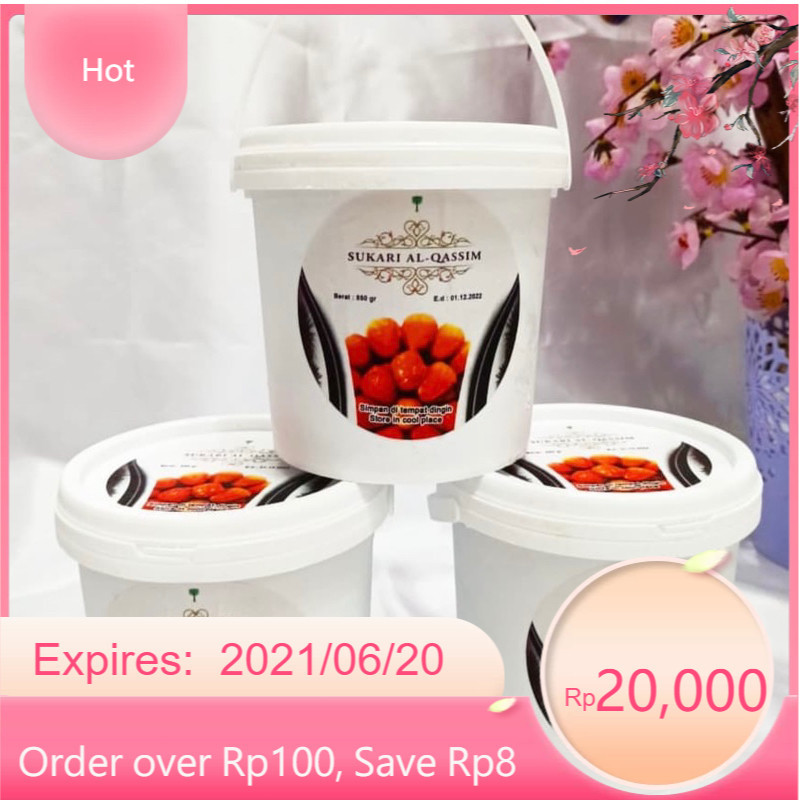 

KURMA SUKARI KEMASAN EMBER PREMIUM 850 GR