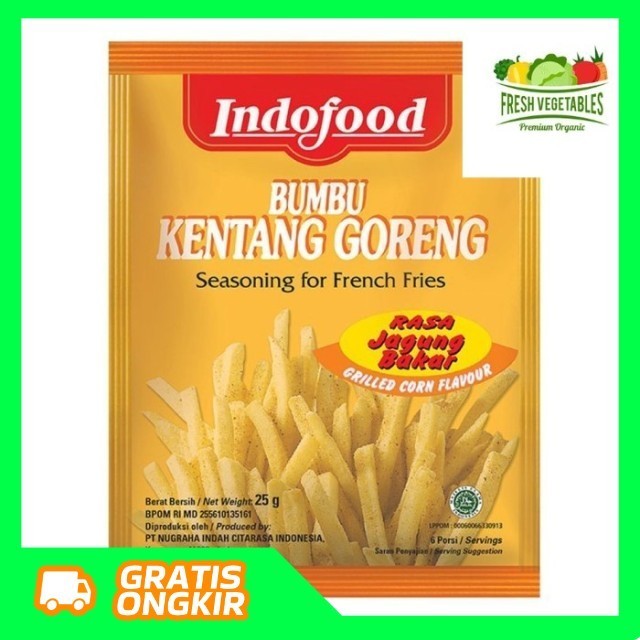 

INDOFOOD Bumbu Kentang Goreng Rasa Jagung Bakar