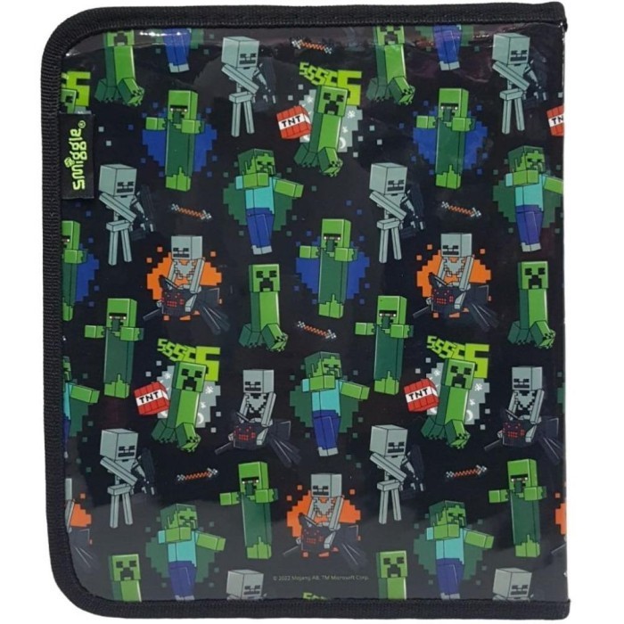 

✨LARIS✨ -Smiggle Midi Zip Kit Stationary Gift Set Minecraft / Pencil Case Set