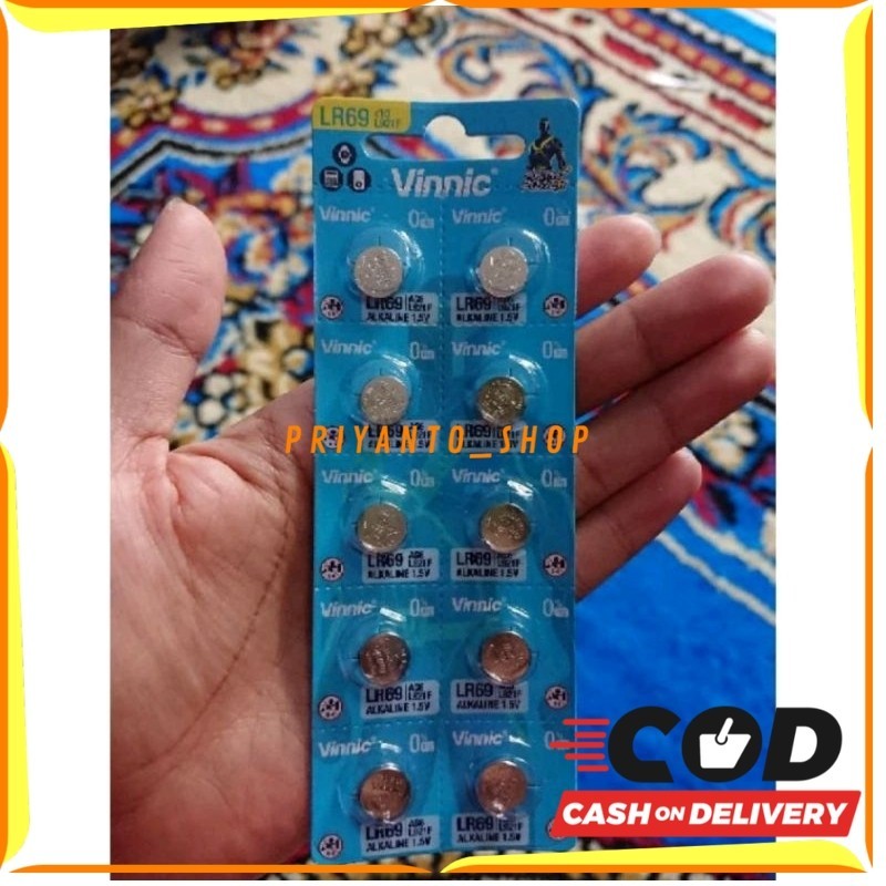 Baterai jam tangan vinnic l921f 371 LR69 SR920SW original