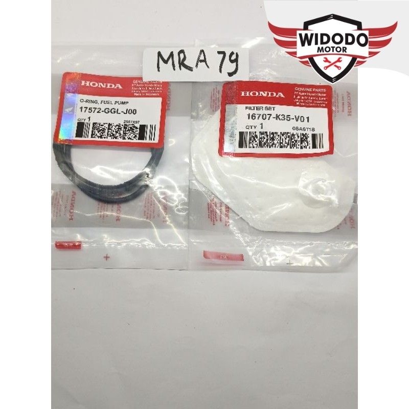 Filter + oring dusit fuel pump K59/K36/K35 Vario 150 LED- Vario 125 ESP LED TH 2015 sampai 2020-Ori
