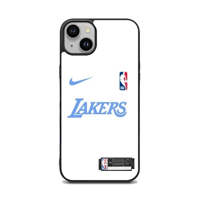 Hardcase TPU Case Iphone 14 13 12 11 X Xs Xr Pro Max Mini Plus Lakers BG0687