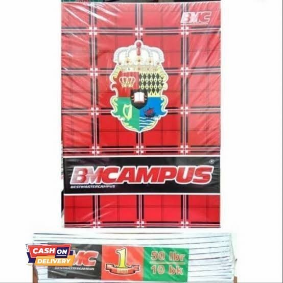 

✨LARIS✨ -Buku Tulis Boxy BMCampus 50 Lembar