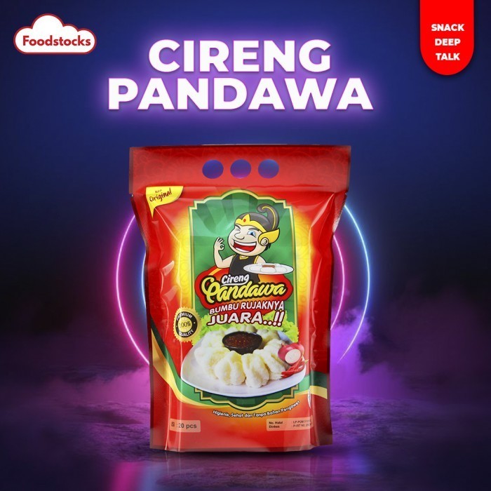 

TERMUIRAH Cireng Rujak Pandawa Selera Martini 500gr