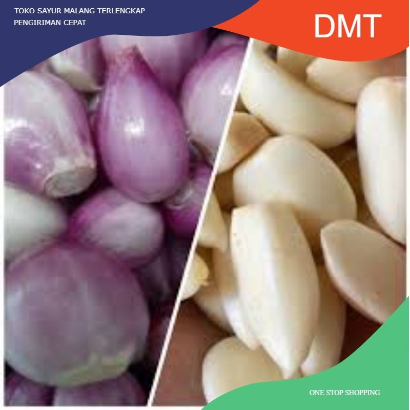 

Bawang Merah dan Bawang Putih Kupas 250gram