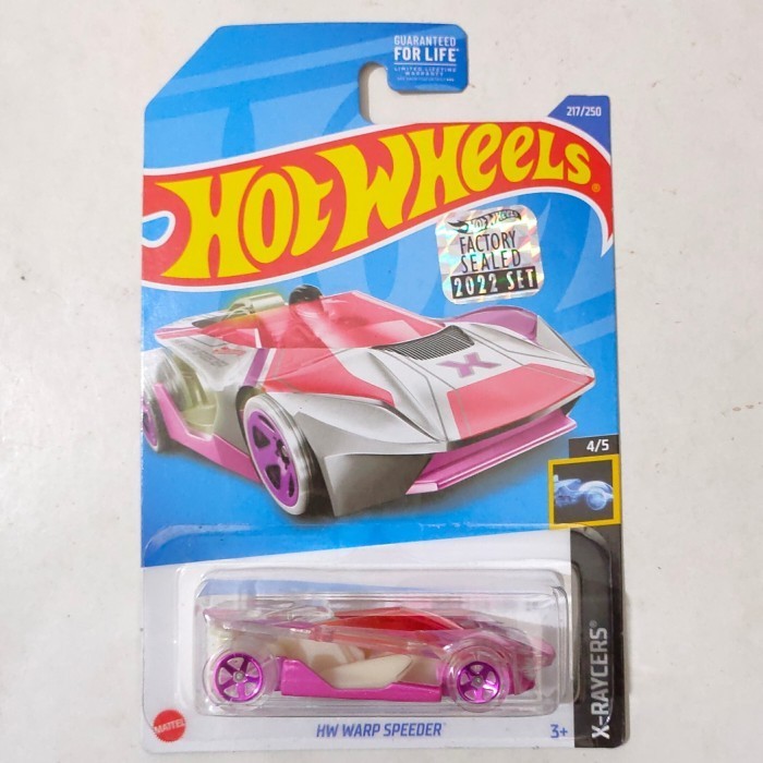 Warp Speeder pink Factory Sealed 2022 Treasure Hunt Reguler HOTWHEELS HOT WHEELS HW ORI