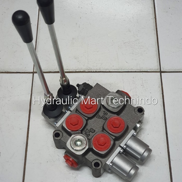 hand valve 120LPM 3/4 -2tuas(1spring+1detent) HC-Q95 Galtech-Italy