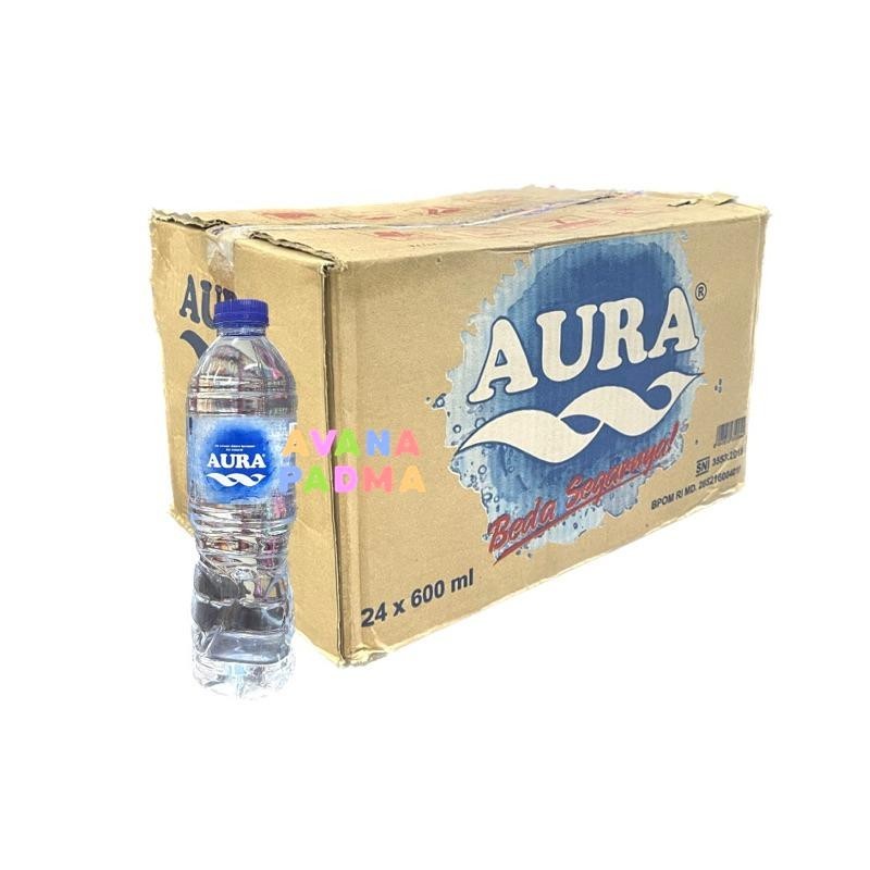 

AURA AIR MINERAL BOTOL 600ML/AIR MINERAL 1 DUS 24 BOTOL