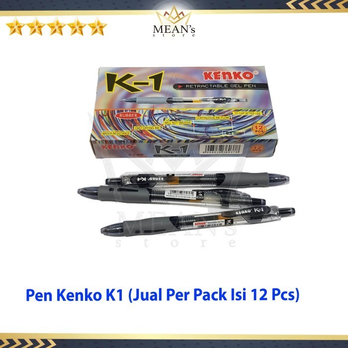 

Best Seller[Terbaru] Pulpen gel Kenko K1 / Pen Gel K1 - Biru