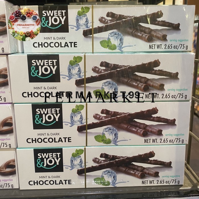 

Sweet&Joy Mint Dark Chocolate / 75 grm