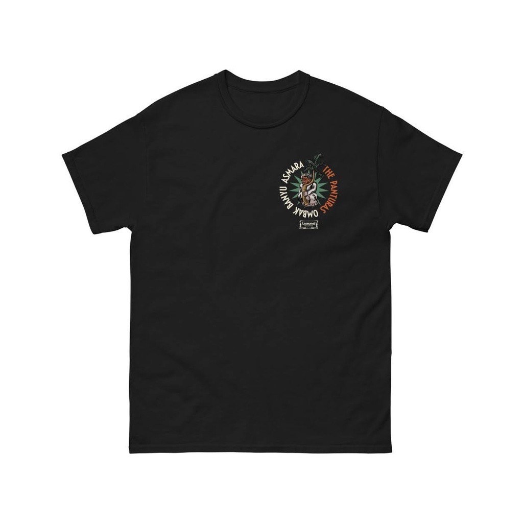 Tshirt The Panturas - Ombak Banyu Asmara Black