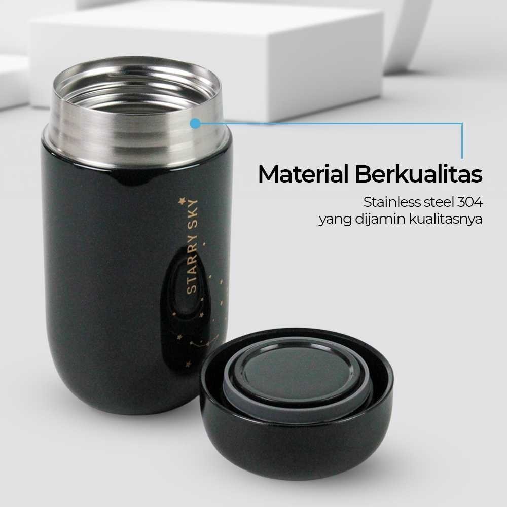 Botol Termos Air Panas Mini Gelas Kopi Teh Mini Botol Tumbler Termos Tahan Panas Dingin Cup Thermos 