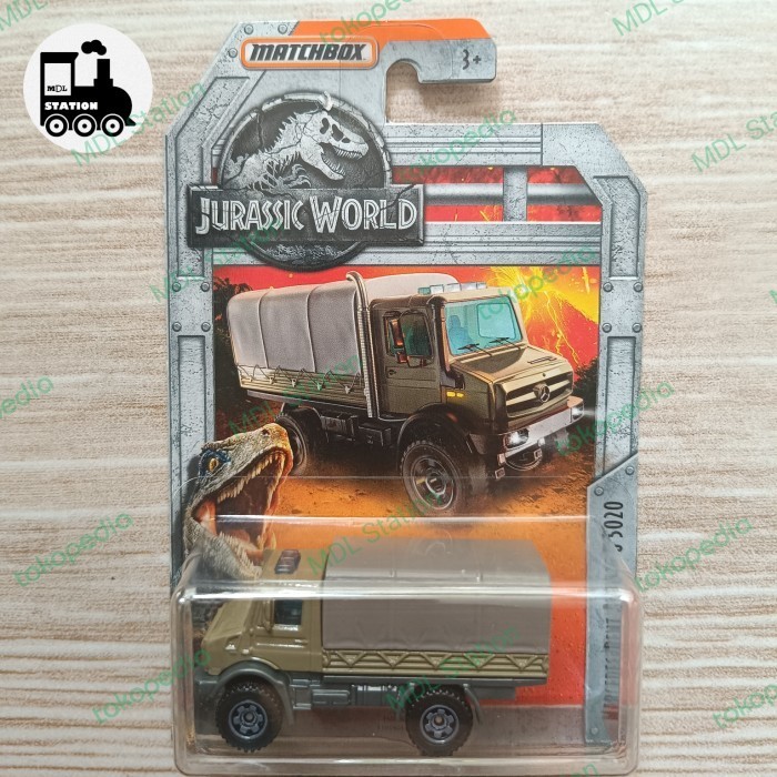 Matchbox Jurassic World  MERCEDESBENZ UNIMOG U 5020