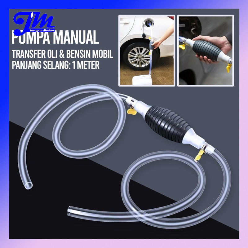 Pompa Bensin Tangan Manual Pompa Minyak Manual Transfer Pump Pompa Tangan Penyedot Air Minyak Bensin