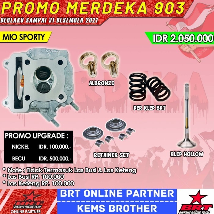 HEAD BRT 28/24 MIO SPORTY FINO KARBU ALBRONZE - TIDAK DI LAS