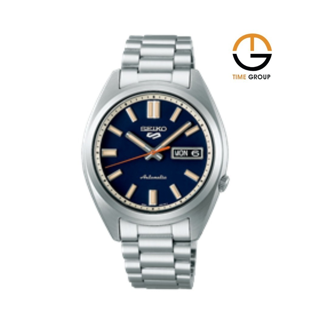 JAM TANGAN PRIA SEIKO 5 SPORT SRPK87K1 AUTOMATIC SILVER BLUE STAINLESS STRAP ORIGINAL