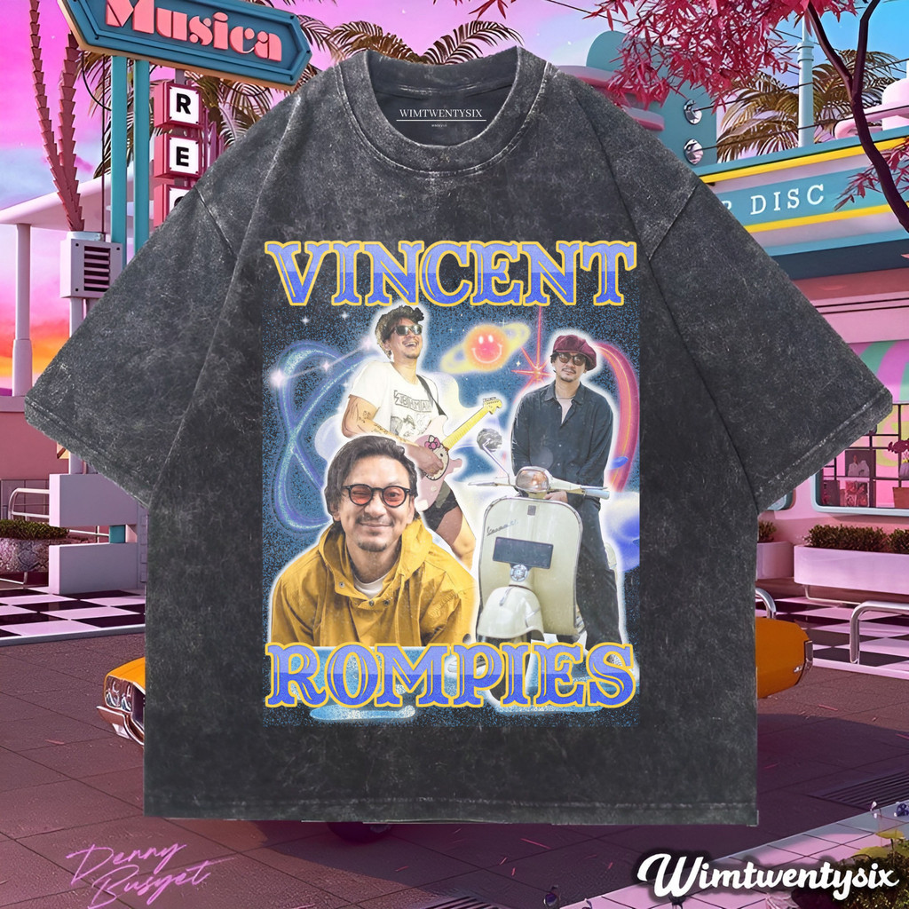 Wimtwentysix “vincent rompies” kaos oversized washing | vintage tee