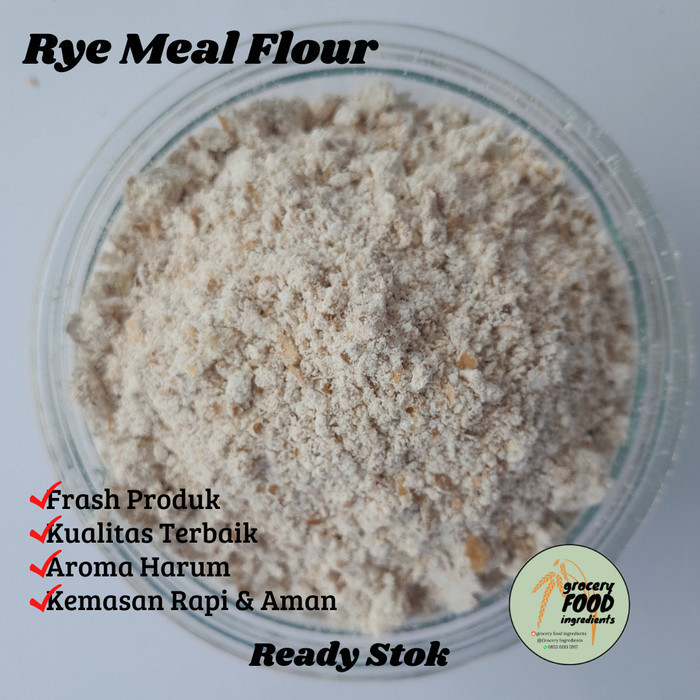 

[[ K23 - BEST SELLER ]] Rye Meal Flour From Germany / Tepung Gandum Produce Germany -500gr