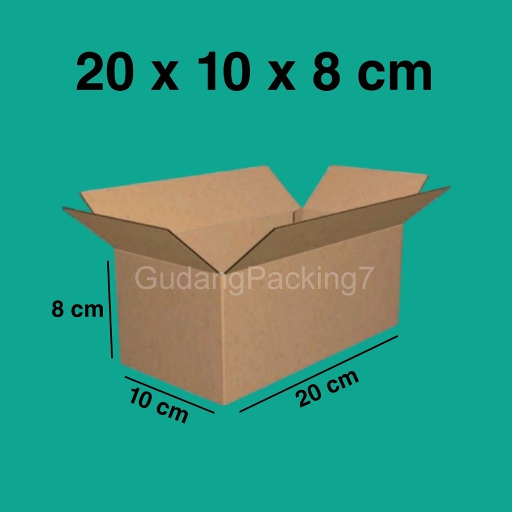 

KARDUS KARTON BOX 20x10x8 POLOS