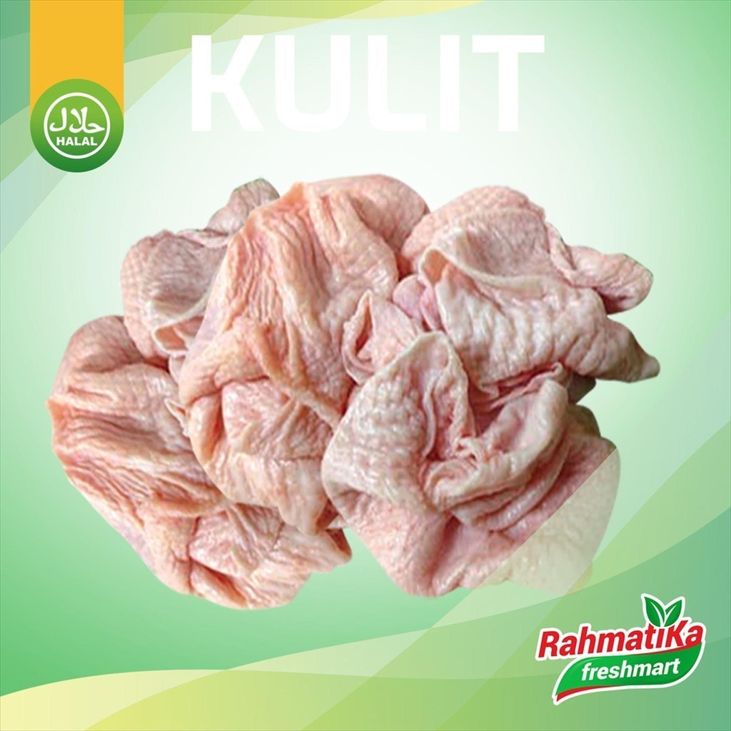 

Kulit Ayam Bersih / Kulit Ayam Segar 500 gram (Ayam Segar)