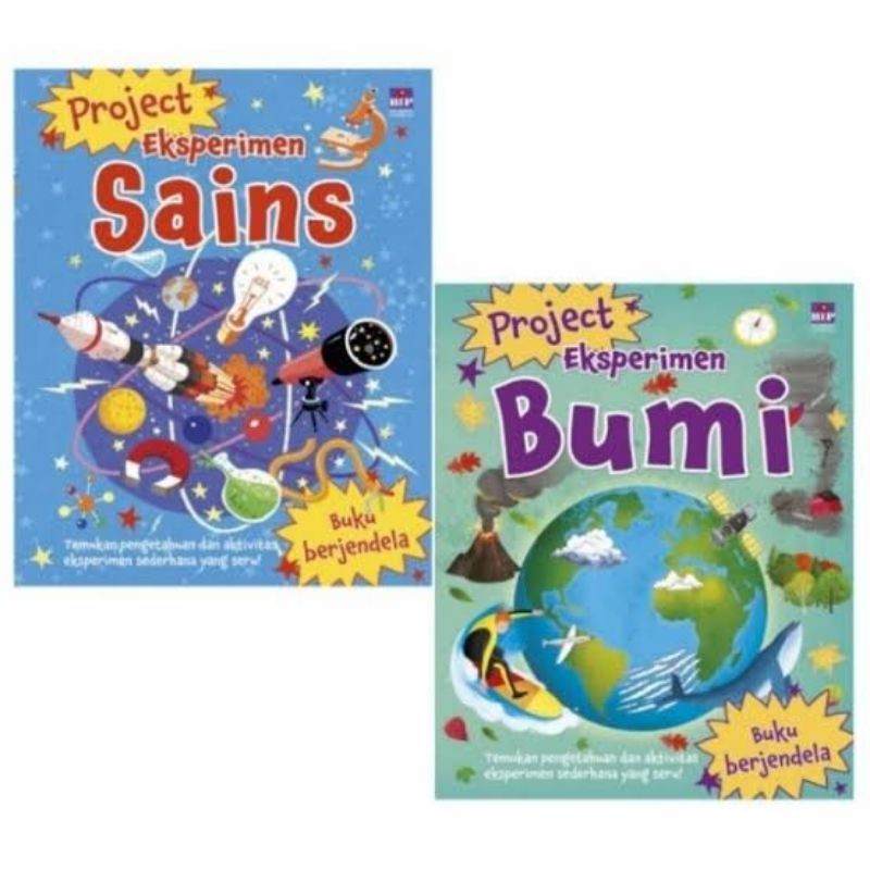 Project Eksperimen Sains Bumi Miles Kelly Erlangga for Kids