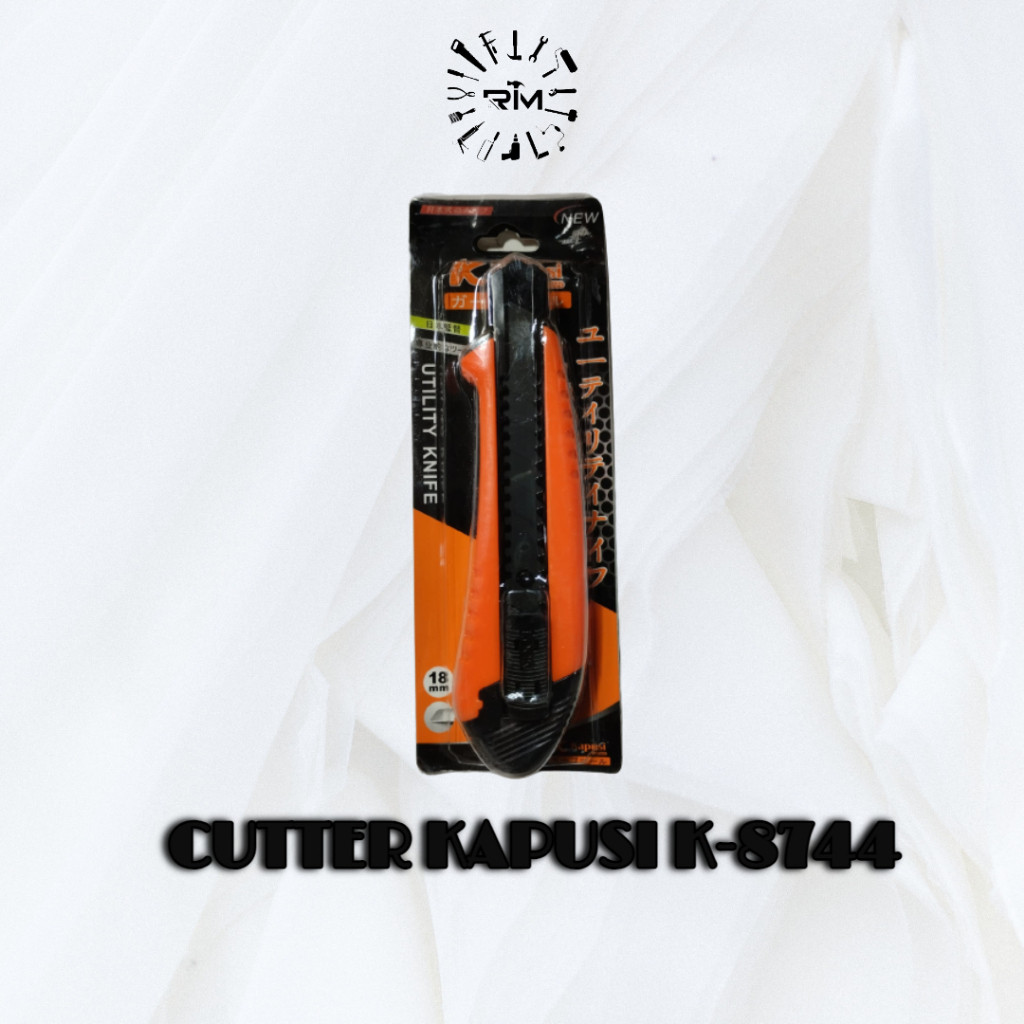 

Cutter Kapusi 1 Mata K-8744 Berkualitas