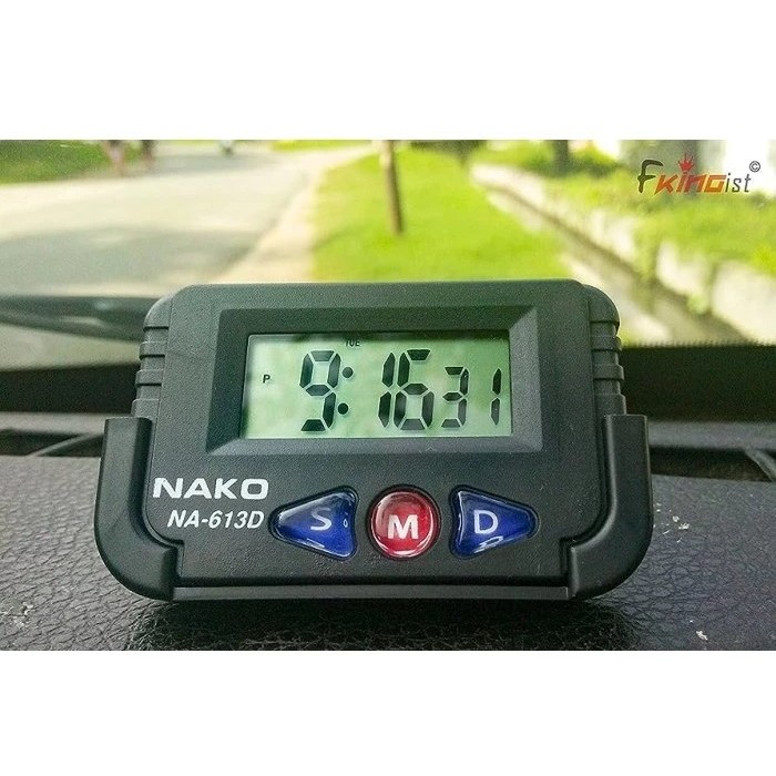 Jam Mobil Digital Jam motor NAKO Jam meja Jam alarm