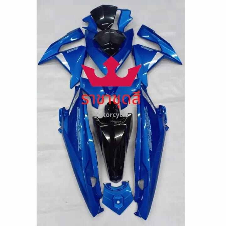 Paketan Custom Body Halus Warna Biru Tua Motor Vario old 125/150cc 2016