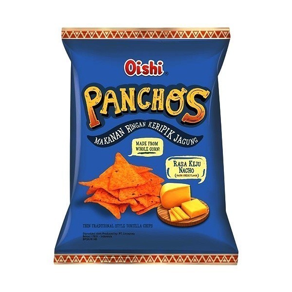 

HPM - OISHI PANCHOS KEJU NACHO 145 GR [213]