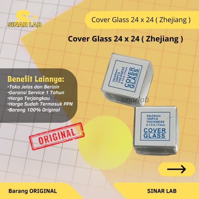 Cover Glass 24 x 24 ( Zhejiang )