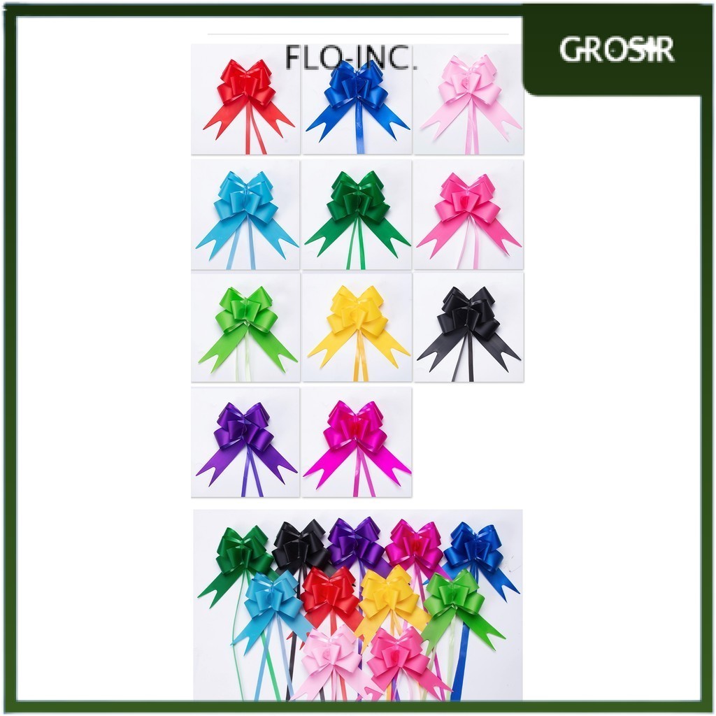 

FLO-INC. - (1pack) Pita Tarik Motif / Pita Serut INK isi 10pcs Dekorasi