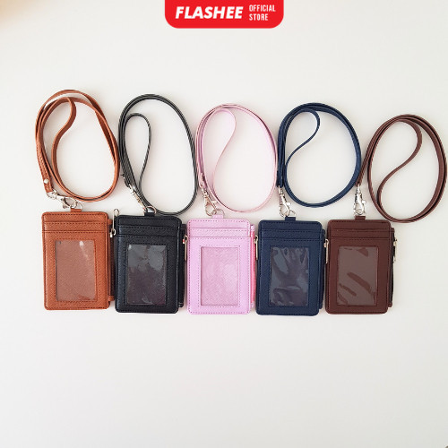 

ID Card Holder Ritsleting Lanyard Name Tag Retsleting Gantungan ID Zipper Sleting V2 Resleting