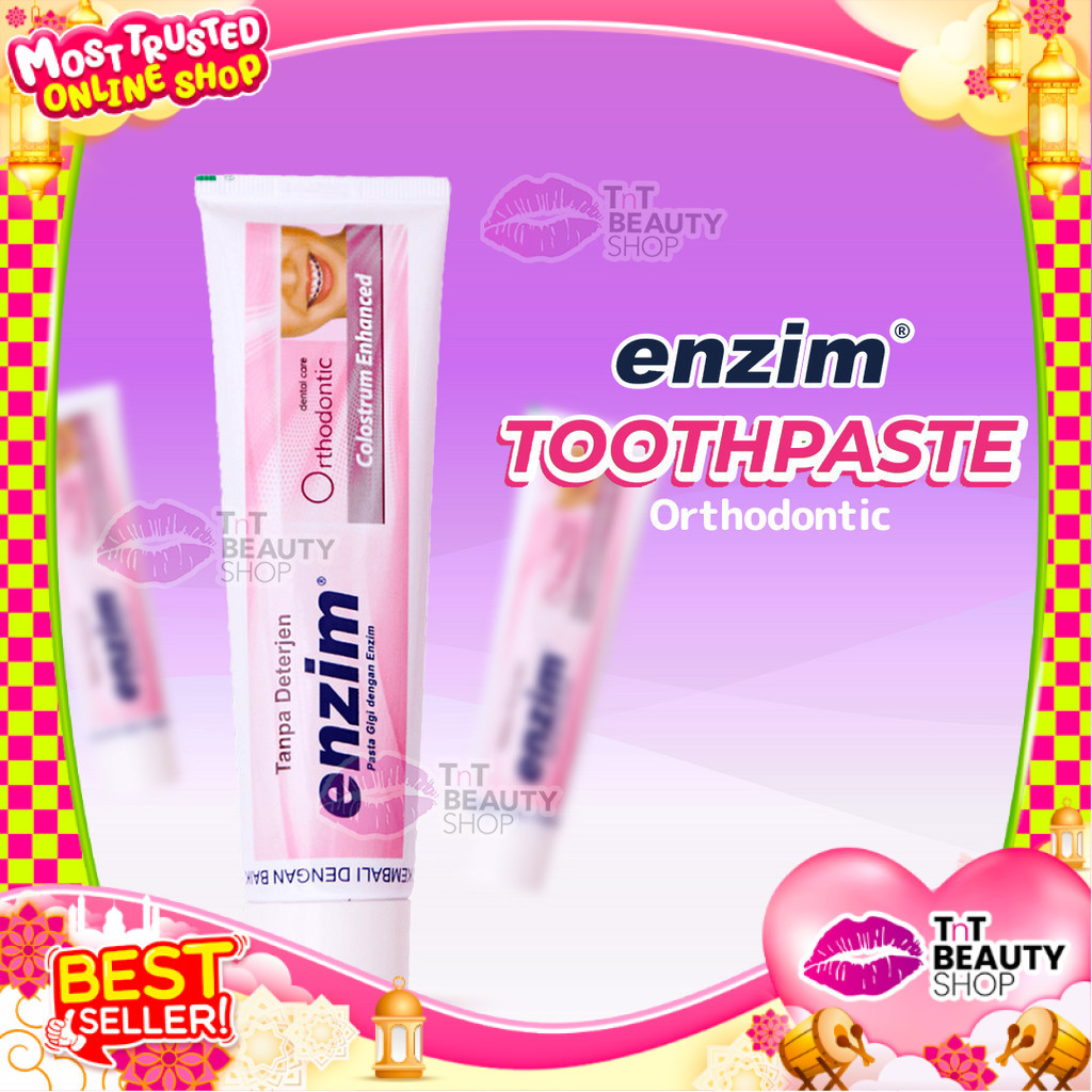 Enzim Pasta Gigi Orthodontic 63gr -  124gr | TnT Beauty Shop