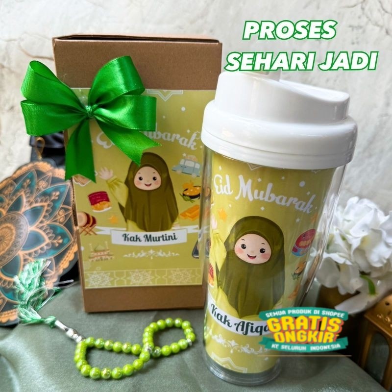

Hampers Lebaran Tumbler Custom / Kado Idul Fitri / Parcel Lebaran Eid Mubarak / Hadiah Lebaran/ langsung proses