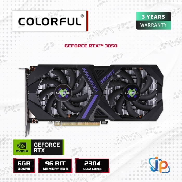 VGA Colorful GeForce RTX 3050 V4 6GB - 6 GB GDDR6