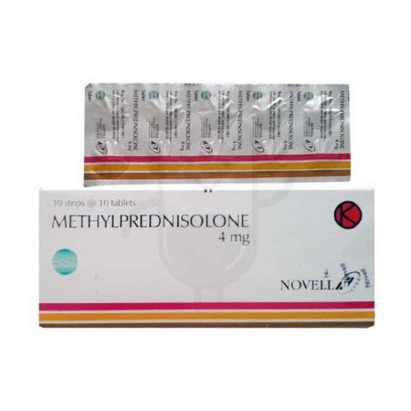 Methylprednisolone Novell 4 Mg Strip 10 Tablet