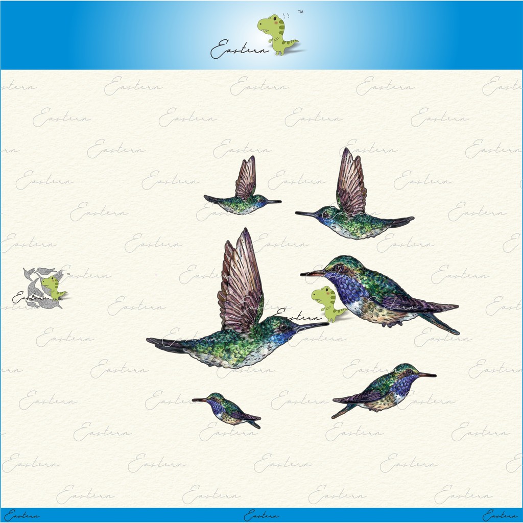 

Hummingbirds metal cutting dies 2022 new DIY molds Scrapbooking Paper Making die cuts crafts Printed Sheet