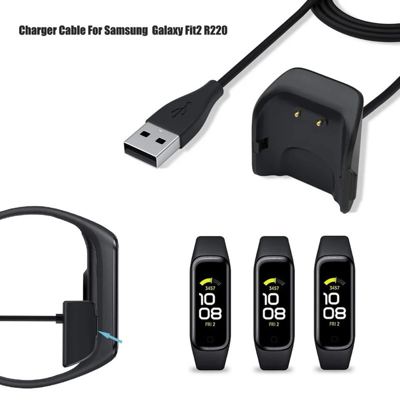 Charger Samsung Fit 2 R220 Charger Docking USB kabel Charger Smartband Samsung