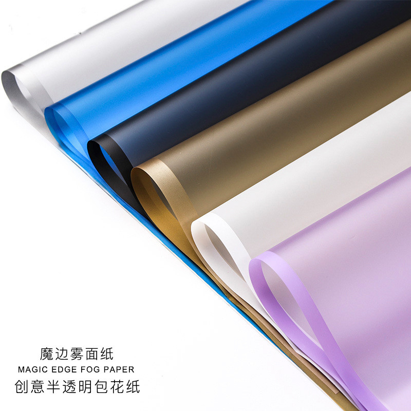 

(LEMBARAN)Kertas Buket Cellophane LINE COLOR