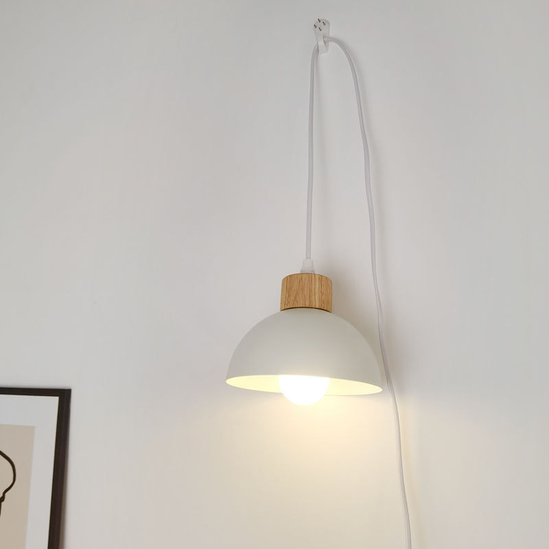 Lamp Bedside Plug-in Bedside Lamp Rental House Dormitory Lamp Ins Wind Value Wall Hanging Lamp B & B