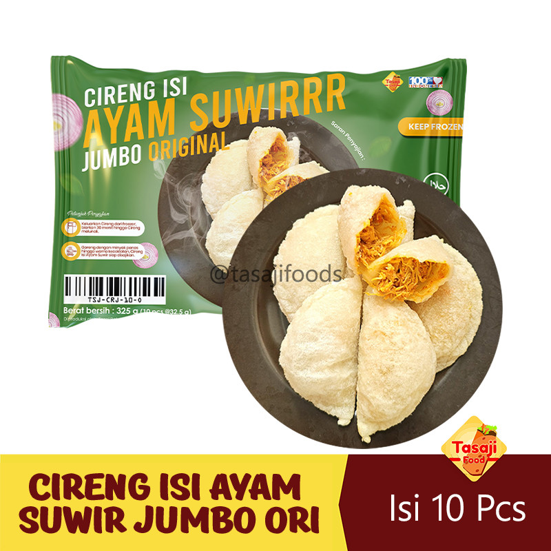 

Cireng Isi Ayam Suwir ORIGINAL Jumbo Isi 10 pcs
