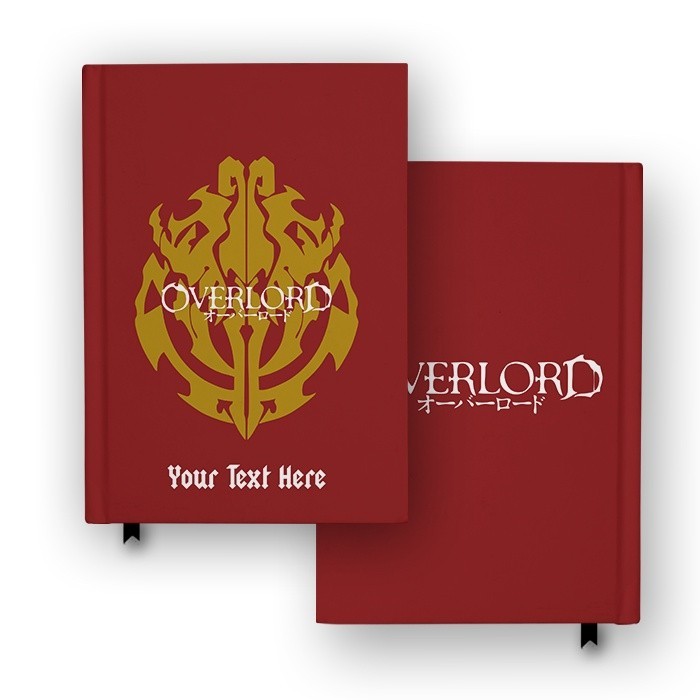 

Buku Catatan Notebook Overlord Crest Anime Custom Agenda Jurnal Diary Hardcover