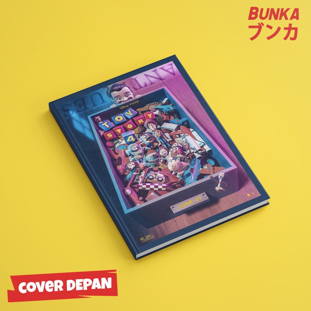 

Notebook Toy Story 1A Hardcover A5 Buku Tulis Catatan Note Agenda Planner Jurnal