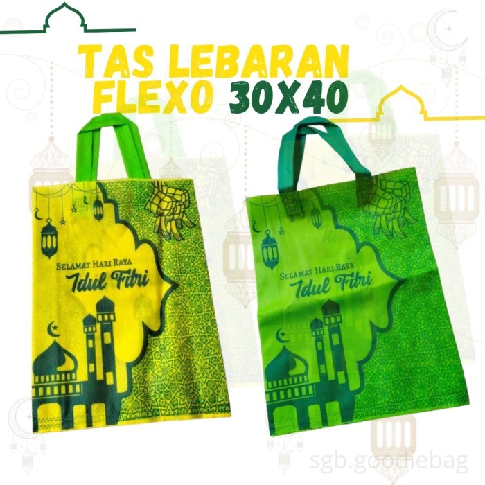 

tas lebaran idul fitri goodiebag 30x40 | | goodiebag l lusinan