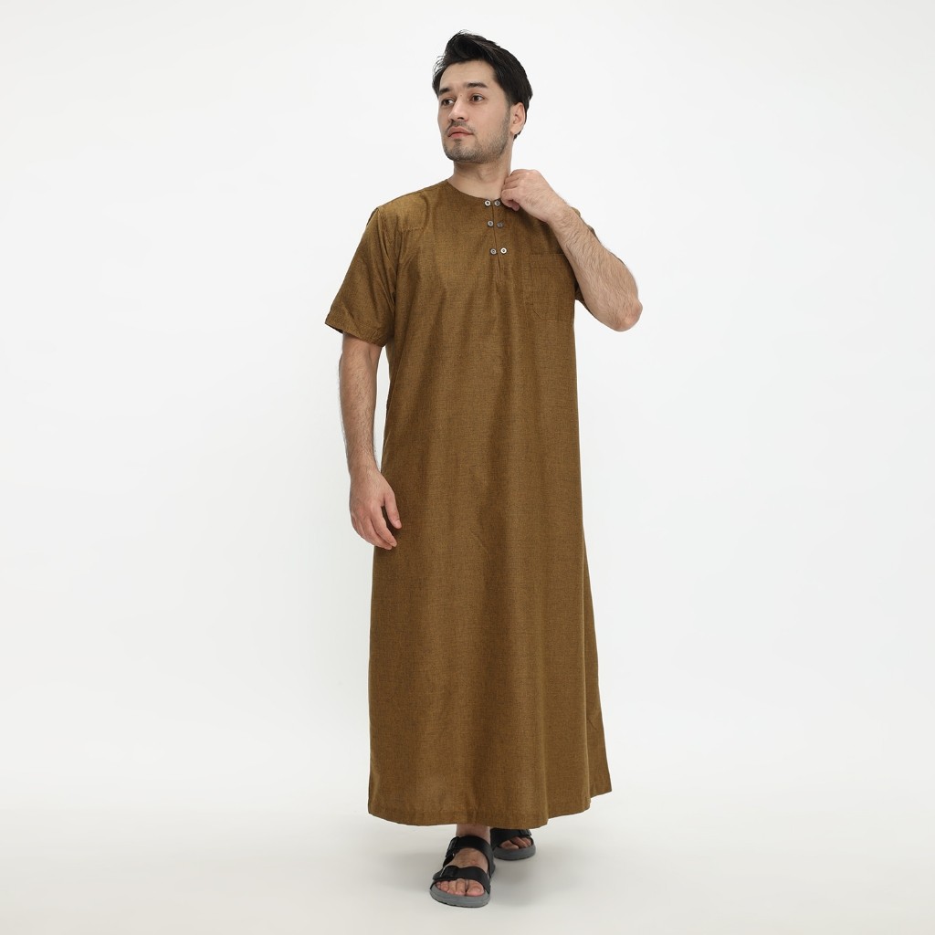 sf64rg SHOHIB JUBAH PRIA OMAN LENGAN PENDEK